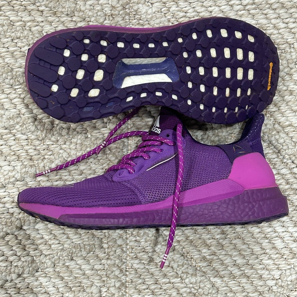 Adidas x Pharrell Solar Hu Glide 'Active Purple'  Men’s size 9 in good condition